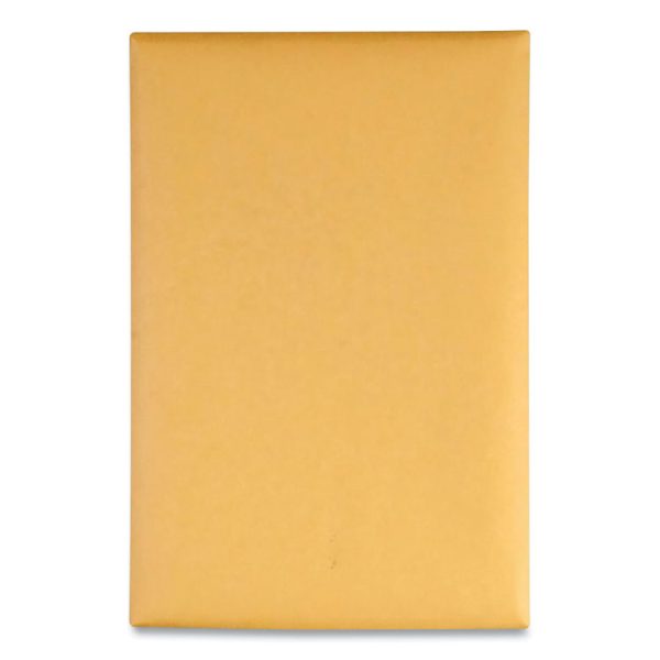 Clasp Envelope, 28 lb Bond Weight Kraft, #55, Square Flap, Clasp/Gummed Closure, 6 x 9, Brown Kraft, 100/Box - Image 3