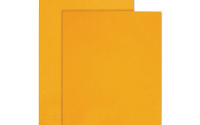 Jumbo Size Kraft Envelope, Cheese Blade Flap, Fold-Over Closure, 12.5 x 18.5, Brown Kraft, 25/Pack