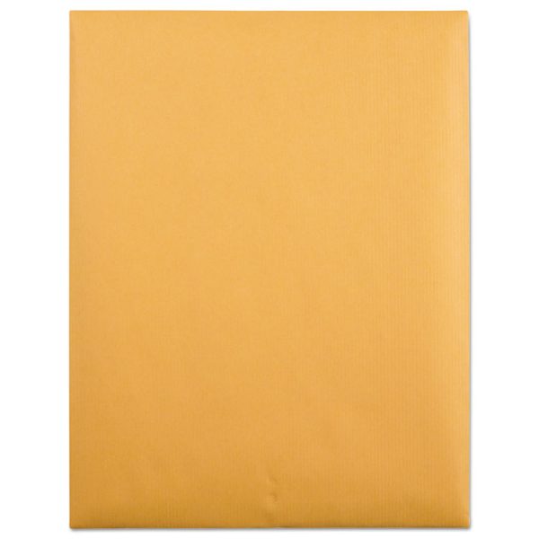 Park Ridge Kraft Clasp Envelope, #97, Square Flap, Clasp/Gummed Closure, 10 x 13, Brown Kraft, 100/Box - Image 2