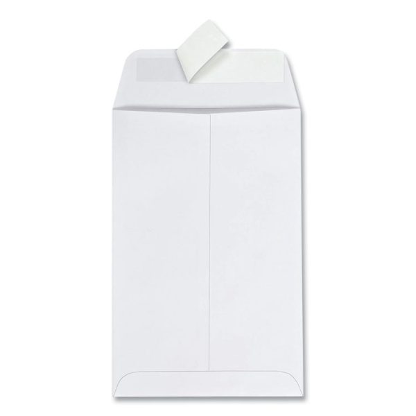 Redi-Strip Catalog Envelope, #1, Cheese Blade Flap, Redi-Strip Adhesive Closure, 6 x 9, White, 100/Box - Image 4
