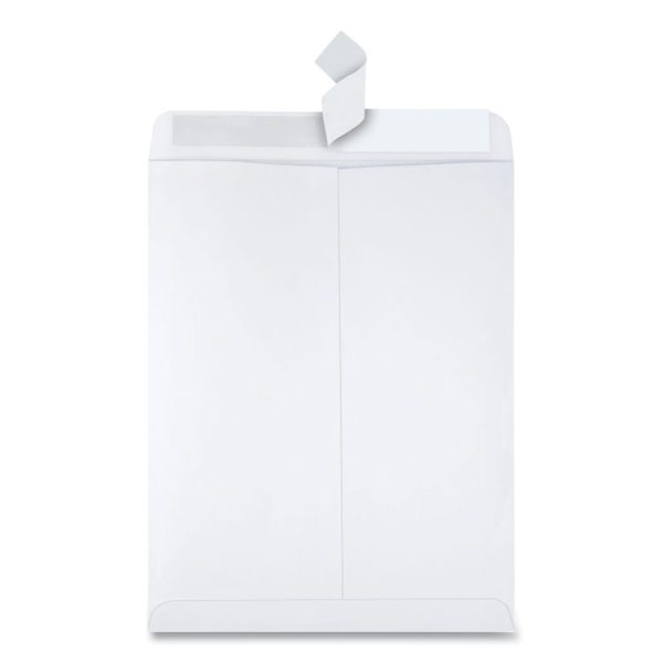 Redi-Strip Catalog Envelope, #13 1/2, Cheese Blade Flap, Redi-Strip Adhesive Closure, 10 x 13, White, 100/Box - Image 3