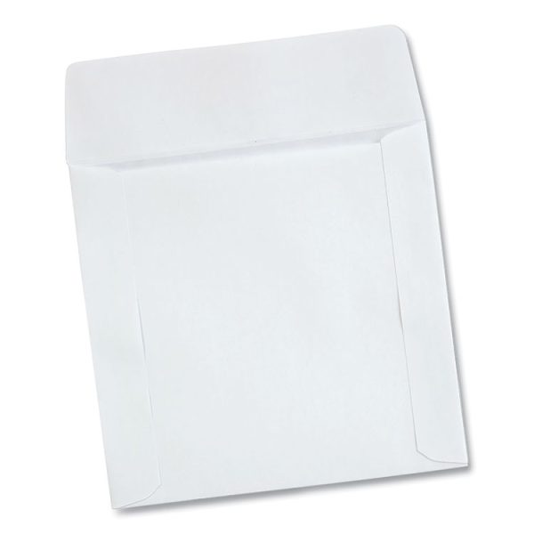 CD/DVD Sleeves, 1 Disc Capacity, White, 100/Box - Image 3