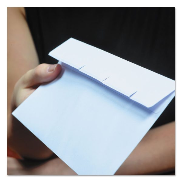 Reveal-N-Seal Envelope, #9, Commercial Flap, Self-Adhesive Closure, 3.88 X 8.88, White, 500/box - Image 4