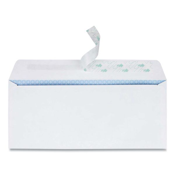 Redi-Strip Security Tinted Envelope, Address Window, #10, Commercial Flap, Redi-Strip Closure, 4.13 x 9.5, White, 500/Box - Image 3