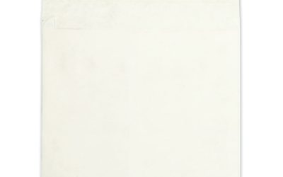 Heavyweight 18 lb Tyvek Open End Expansion Mailers, #15 1/2, Square Flap, Redi-Strip Adhesive Closure, 12 x 16, White, 100/CT