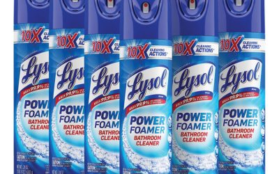 Power Foam Bathroom Cleaner, 24 Oz Aerosol Spray, 12/carton