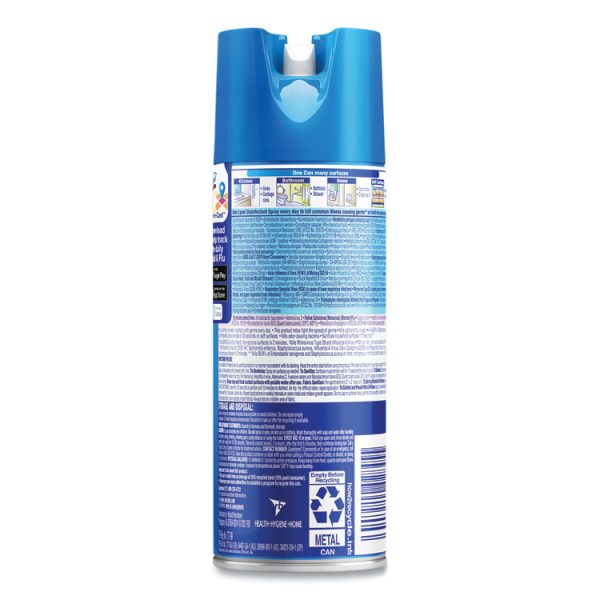 Disinfectant Spray, Spring Waterfall, Liquid, 12.5 Oz Aerosol Spray, 12/carton - Image 3