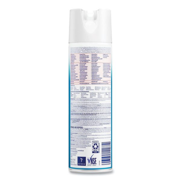 Disinfectant Spray, Fresh Scent, 19 Oz Aerosol Spray, 12/carton - Image 4