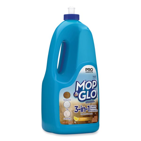 Triple Action Floor Shine Cleaner, Fresh Citrus Scent, 64 Oz Bottle, 6/carton - Image 3
