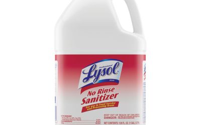 No Rinse Sanitizer Concentrate, 1 Gal Bottle, 4/carton