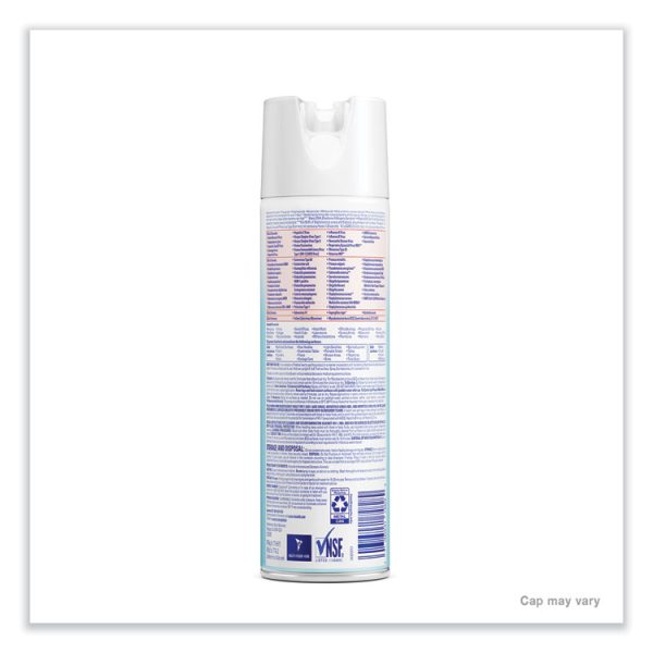 Disinfectant Spray, Crisp Linen, 19 Oz Aerosol Spray, 12/carton - Image 4
