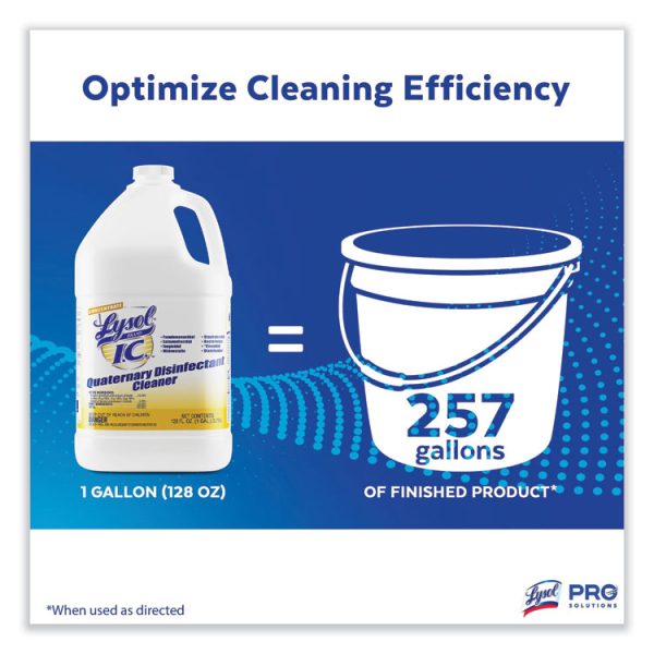 Quaternary Disinfectant Cleaner, 1gal Bottle, 4/carton - Image 7