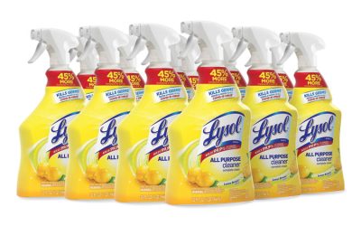Ready-To-Use All-Purpose Cleaner, Lemon Breeze, 32 Oz Spray Bottle, 12/carton