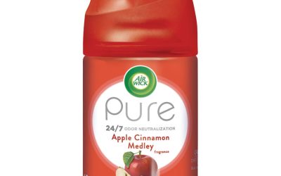 Freshmatic Ultra Spray Refill, Apple Cinnamon Medley, 5.89 Oz Aerosol Spray, 6/carton