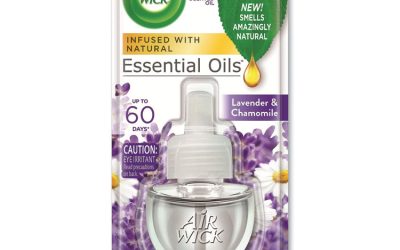 Scented Oil Refill, Lavender And Chamomile, 0.67 Oz, 8/carton
