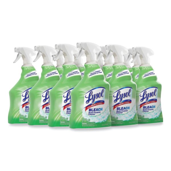 Multi-Purpose Cleaner With Bleach, 32 Oz Spray Bottle, 12/carton - Image 2