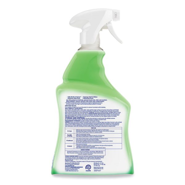 Multi-Purpose Cleaner With Bleach, 32 Oz Spray Bottle, 12/carton - Image 3