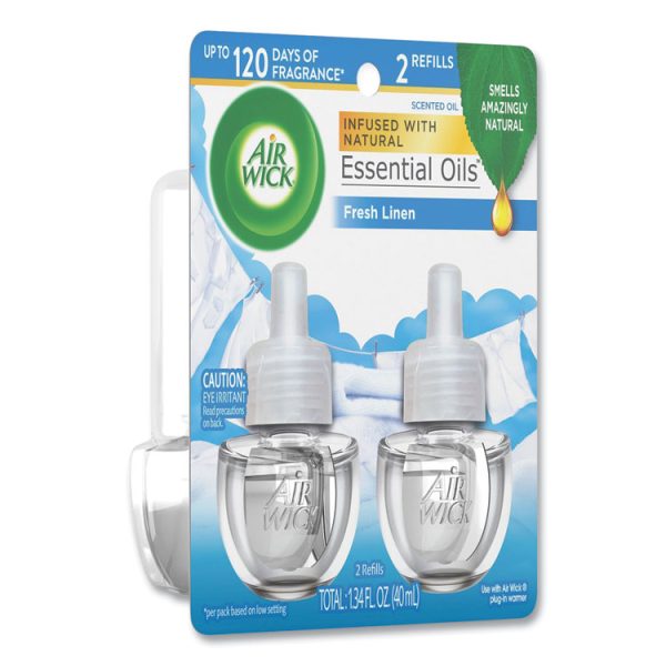 Scented Oil Refill, Fresh Waters, 0.67 Oz, 2/pack, 6 Pack/carton - Image 3