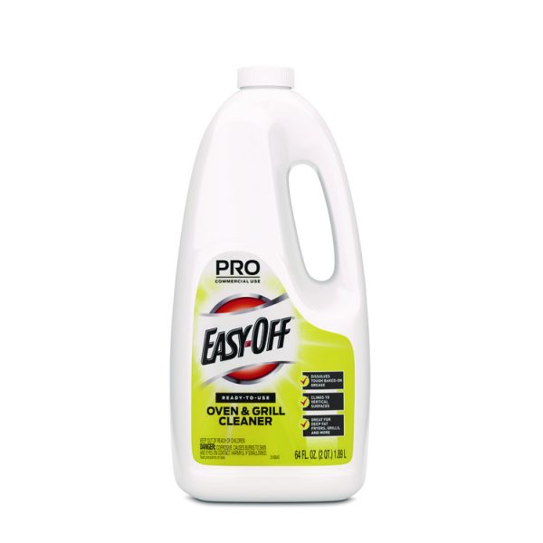 Ready-to-Use Oven and Grill Cleaner, Liquid, 2 qt Bottle, 6/Carton - Image 2
