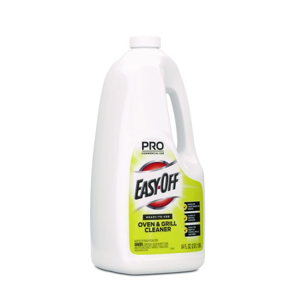Ready-to-Use Oven and Grill Cleaner, Liquid, 2 qt Bottle, 6/Carton - Image 3