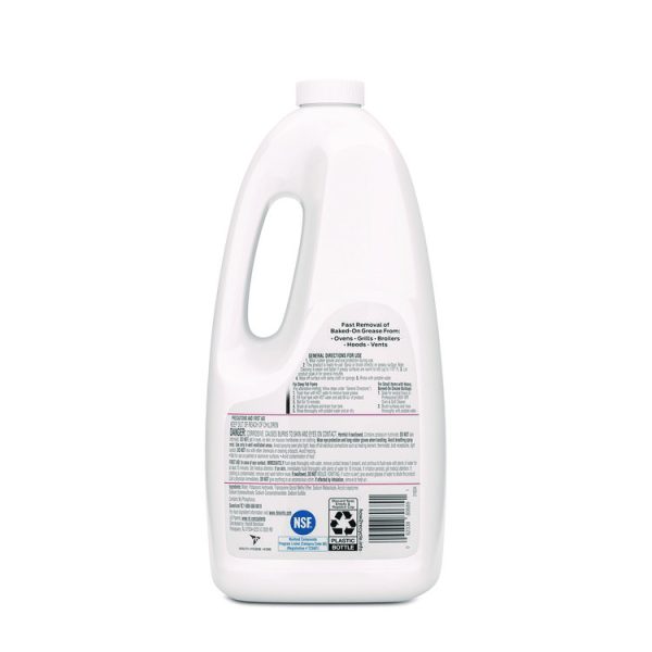 Ready-to-Use Oven and Grill Cleaner, Liquid, 2 qt Bottle, 6/Carton - Image 4