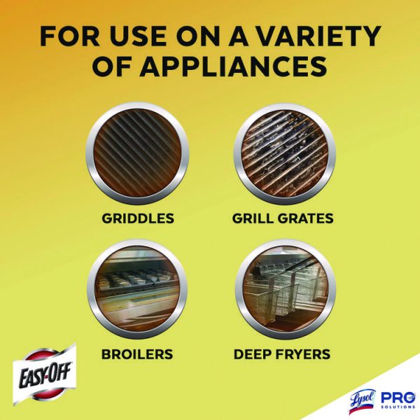 Ready-to-Use Oven and Grill Cleaner, Liquid, 2 qt Bottle, 6/Carton - Image 7