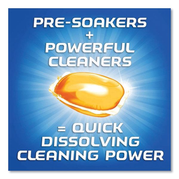Dish Detergent Gelpacs, Orange Scent, Box Of 32 Gelpacs, 8 Boxes/carton - Image 3