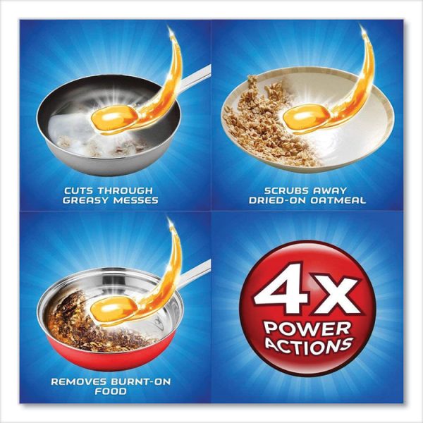 Dish Detergent Gelpacs, Orange Scent, 54/box, 4 Boxes/carton - Image 5