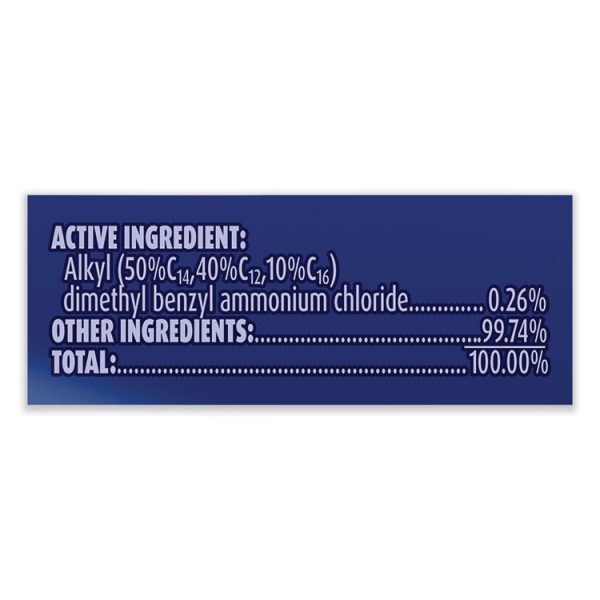 Disinfecting Wipes, 1-Ply, 7 x 7.25, Lemon and Lime Blossom, White, 80 Wipes/Canister, 3 Canisters/Pack - Image 3