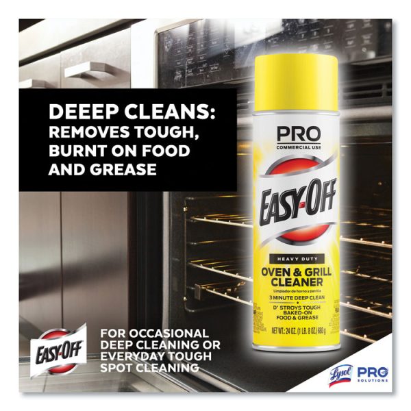 Oven And Grill Cleaner, 24 Oz Aerosol, 6/carton - Image 5