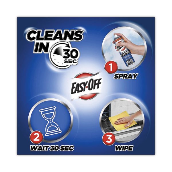 Fume-Free Oven Cleaner, Lemon Scent 14.5 Oz Aerosol Spray, 12/carton - Image 8