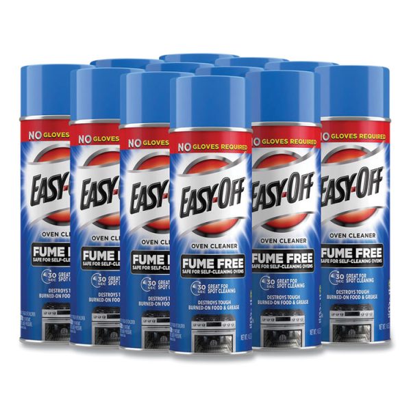 Fume-Free Oven Cleaner, Lemon Scent 14.5 Oz Aerosol Spray, 12/carton - Image 2
