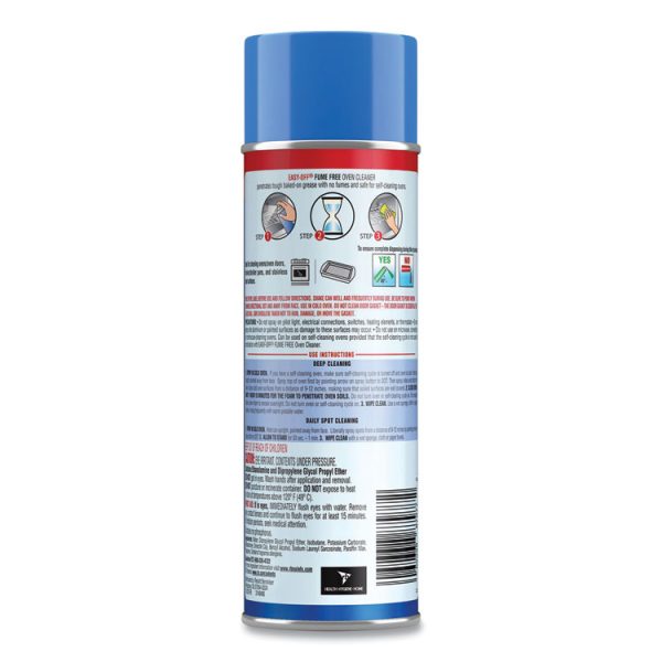 Fume-Free Oven Cleaner, Lemon Scent 14.5 Oz Aerosol Spray, 12/carton - Image 4