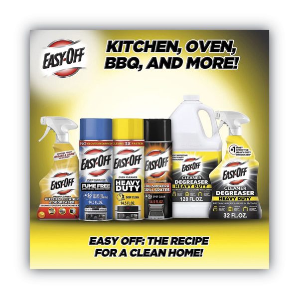 Heavy Duty Oven Cleaner, Fresh Scent, Foam, 14.5 Oz Aerosol Spray, 12/carton - Image 9