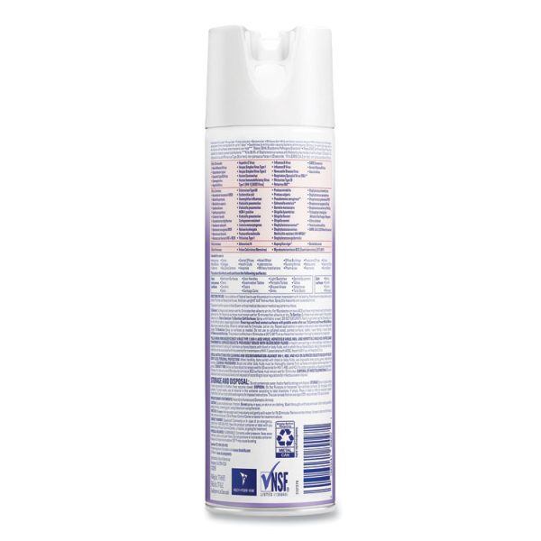 Disinfectant Spray, Lavender, 19 Oz Aerosol Spray, 12/carton - Image 3