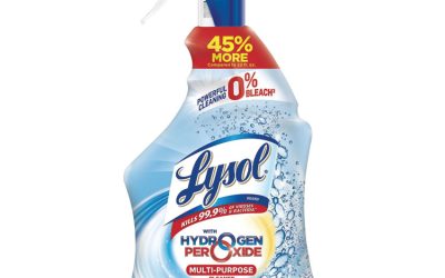 Multi-Purpose Hydrogen Peroxide Cleaner, Citrus Sparkle Zest, 32 Oz Trigger Spray Bottle, 9/carton