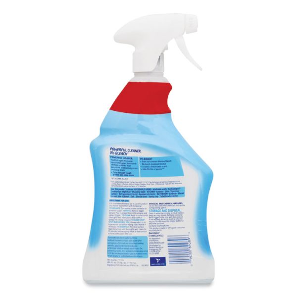Multi-Purpose Hydrogen Peroxide Cleaner, Citrus Sparkle Zest, 32 Oz Trigger Spray Bottle, 9/carton - Image 2