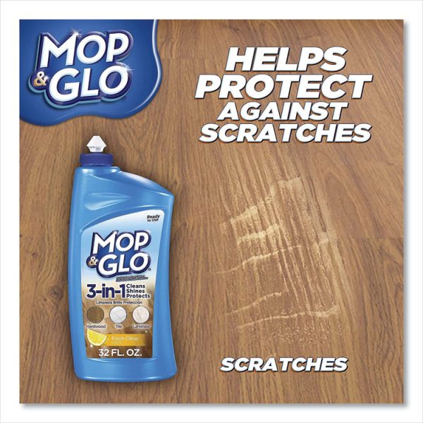 Triple Action Floor Cleaner, Fresh Citrus Scent, 32 Oz Bottle - Image 9