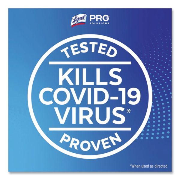 Disinfecting Wipes, 1-Ply, 7 x 7.25, Early Morning Breeze, White, 80 Wipes/Canister, 6 Canisters/Carton - Image 10