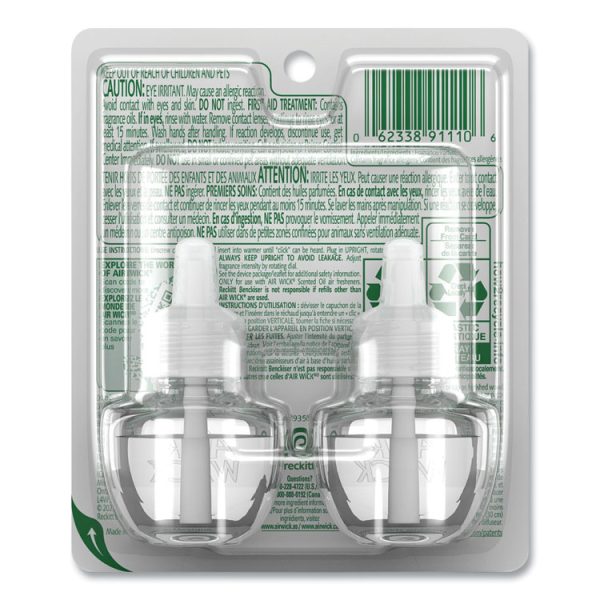 Life Scents Scented Oil Refills, Paradise Retreat, 0.67 Oz, 2/pack, 6 Packs/carton - Image 2