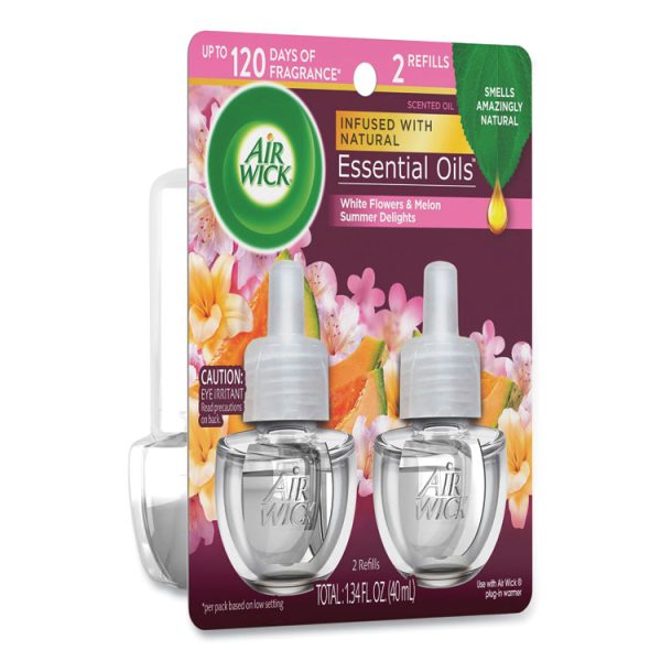 Life Scents Scented Oil Refills, Summer Delights, 0.67 Oz, 2/pack, 6 Packs/carton - Image 4