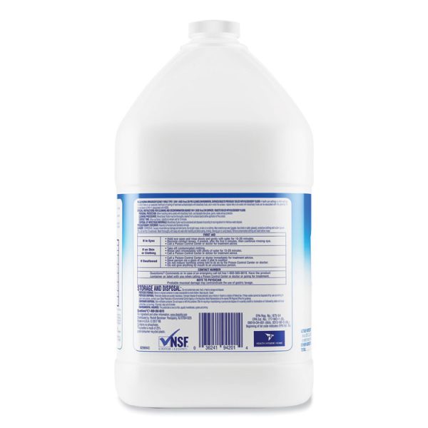 Disinfectant Heavy-Duty Bathroom Cleaner Concentrate, Lime, 1 Gal Bottle - Image 4