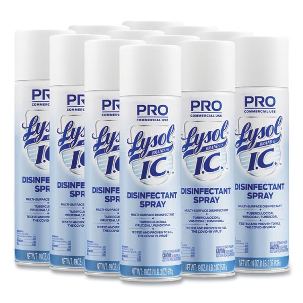Disinfectant Spray, 19 Oz Aerosol Spray, 12/carton - Image 2