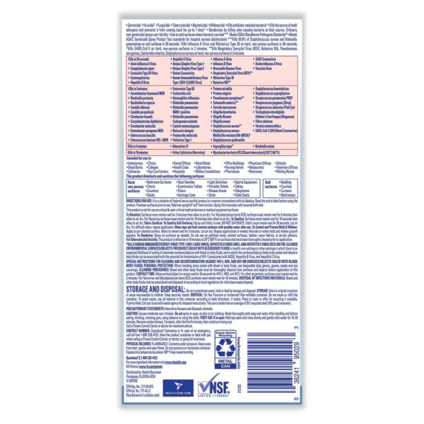 Disinfectant Spray, 19 Oz Aerosol Spray, 12/carton - Image 5