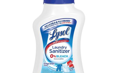 Laundry Sanitizer, Liquid, Crisp Linen, 41 Oz, 6/carton