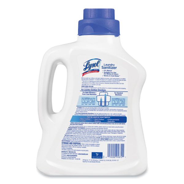 Laundry Sanitizer, Liquid, Crisp Linen, 90 Oz, 4/carton - Image 3
