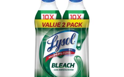 Disinfectant Toilet Bowl Cleaner With Bleach, 24 Oz, 8/carton
