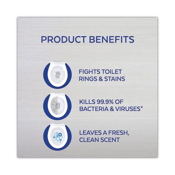 Disinfectant Toilet Bowl Cleaner With Bleach, 24 Oz, 8/carton - Image 3