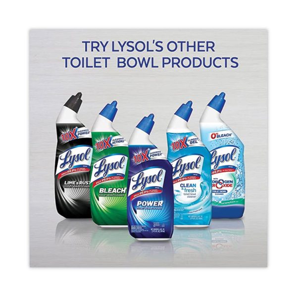 Disinfectant Toilet Bowl Cleaner With Bleach, 24 Oz, 8/carton - Image 5
