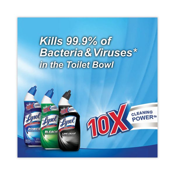 Disinfectant Toilet Bowl Cleaner With Bleach, 24 Oz, 8/carton - Image 4